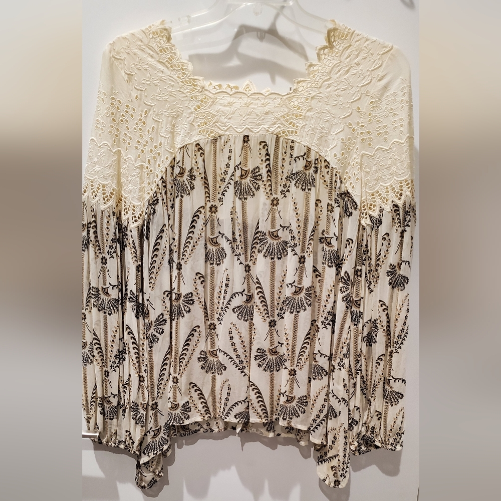Anthropologie summer/fall transition top